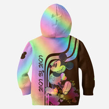 Load image into Gallery viewer, Personalized LGBT Support Hoodie and Leggings Custom Name Gift for Couples
