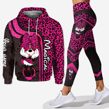 Load image into Gallery viewer, Personalized Mouse Hoodie &amp; Leggings Set for Kids | Custom Name Gift
