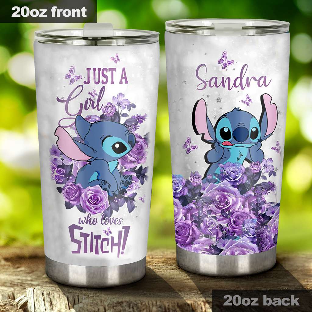 Personalized Ohana Tumbler for Girls with Custom Name and Design