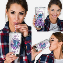 Load image into Gallery viewer, Personalized Ohana Tumbler for Girls with Custom Name and Design
