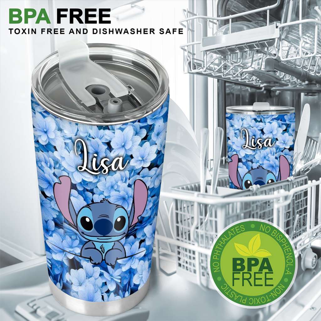 Personalized Ohana Tumbler Custom Name Family Gift 20oz