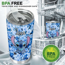 Load image into Gallery viewer, Personalized Ohana Tumbler Custom Name Family Gift 20oz
