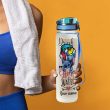 Load image into Gallery viewer, Personalized Ohana Water Tracker Bottle with Infuser for Kids
