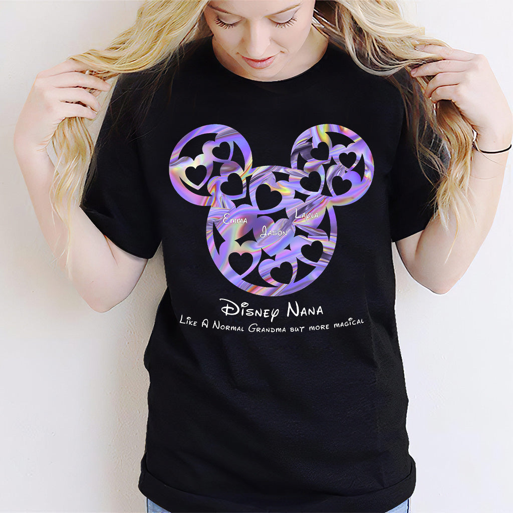 Personalized Magical Grandma Hoodie & T-Shirt Custom Name Gift for Christmas