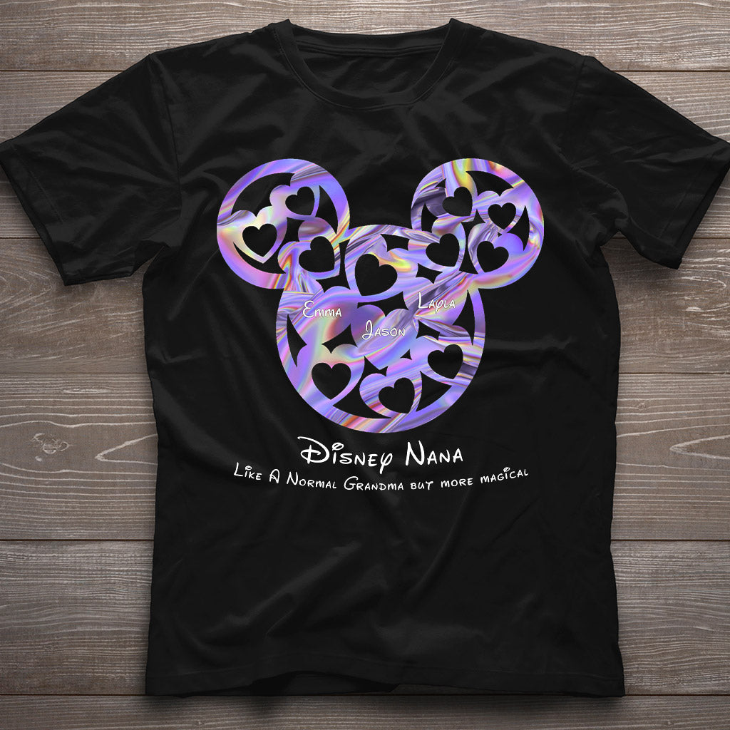 Personalized Magical Grandma Hoodie & T-Shirt Custom Name Gift for Christmas