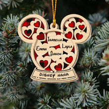 Load image into Gallery viewer, Personalized Mickey Mouse Layered Ornament Gift for Grandma
