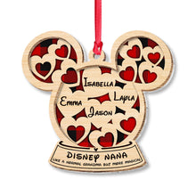 Load image into Gallery viewer, Personalized Mickey Mouse Layered Ornament Gift for Grandma
