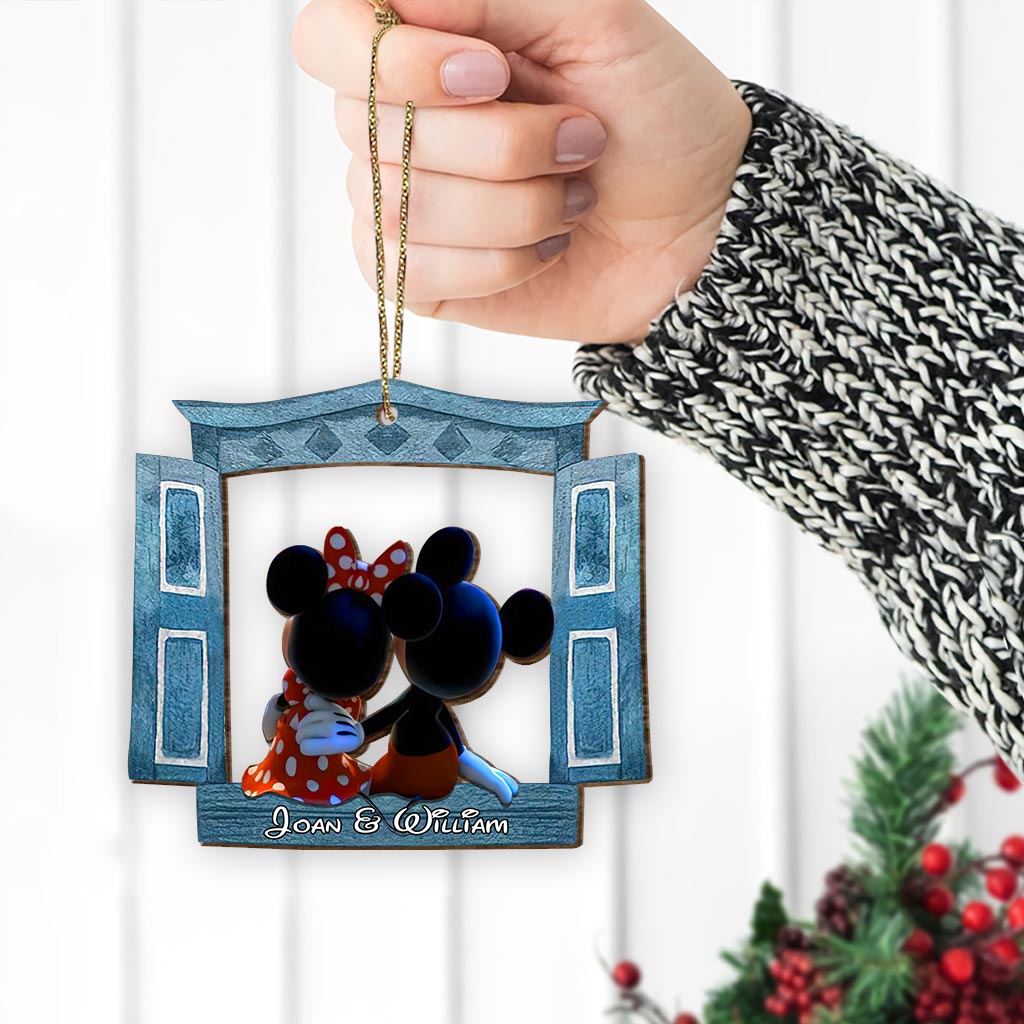 Personalized Wooden Pop Out Christmas Ornament Gift for Family