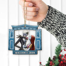 Load image into Gallery viewer, Personalized Christmas Nightmare Wooden Pop Out Ornament for Husband
