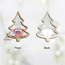 Load image into Gallery viewer, Personalized Christmas Tree Ornament All I Want Is You Custom Names Gift for Couples
