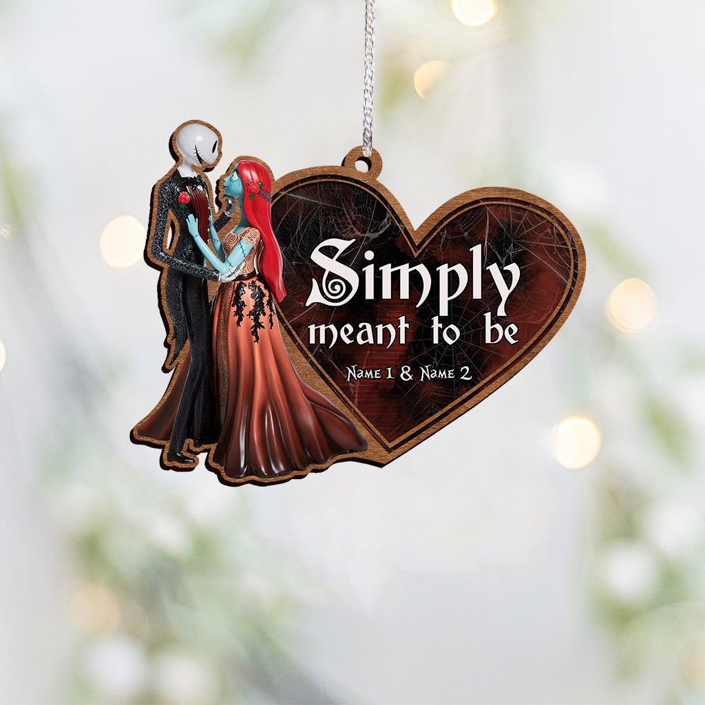 Personalized Christmas Nightmare Ornament Custom Names Gift