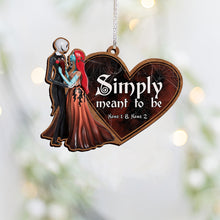 Load image into Gallery viewer, Personalized Christmas Nightmare Ornament Custom Names Gift

