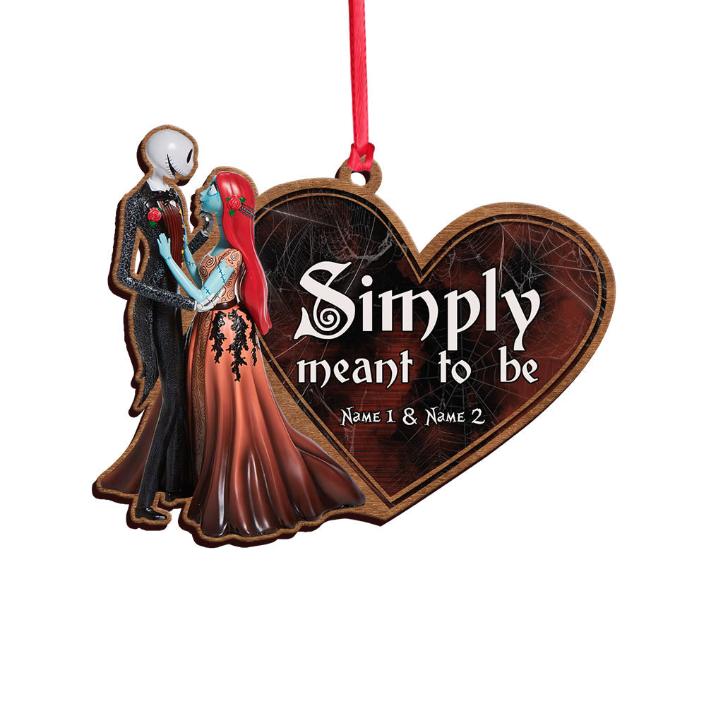 Personalized Christmas Nightmare Ornament Custom Names Gift