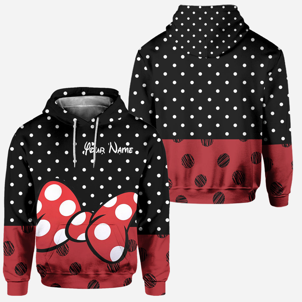Personalized Hoodie and Leggings Set with Mouse Design for Kids