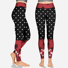 Load image into Gallery viewer, Personalized Hoodie and Leggings Set with Mouse Design for Kids
