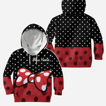 Load image into Gallery viewer, Personalized Hoodie and Leggings Set with Mouse Design for Kids
