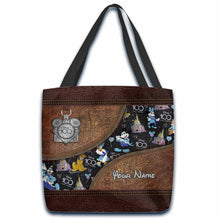 Load image into Gallery viewer, Personalized Disney 100 Years Tote Bag Custom Name Gift
