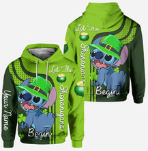 Load image into Gallery viewer, Personalized St. Patrick's Day Hoodie and Leggings Set for Families
