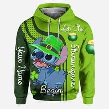 Load image into Gallery viewer, Personalized St. Patrick's Day Hoodie and Leggings Set for Families
