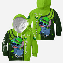 Load image into Gallery viewer, Personalized St. Patrick's Day Hoodie and Leggings Set for Families
