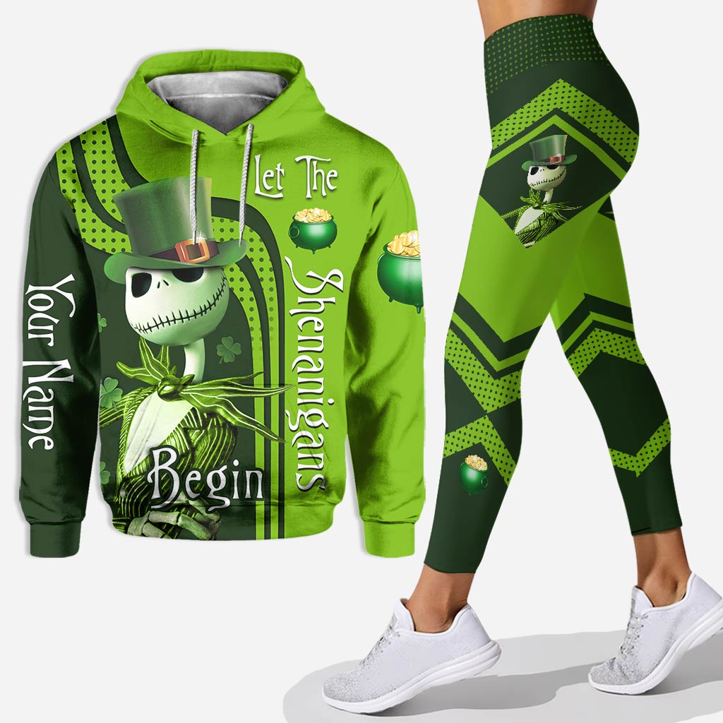 Personalized St. Patrick's Day Hoodie & Leggings Set for Adults