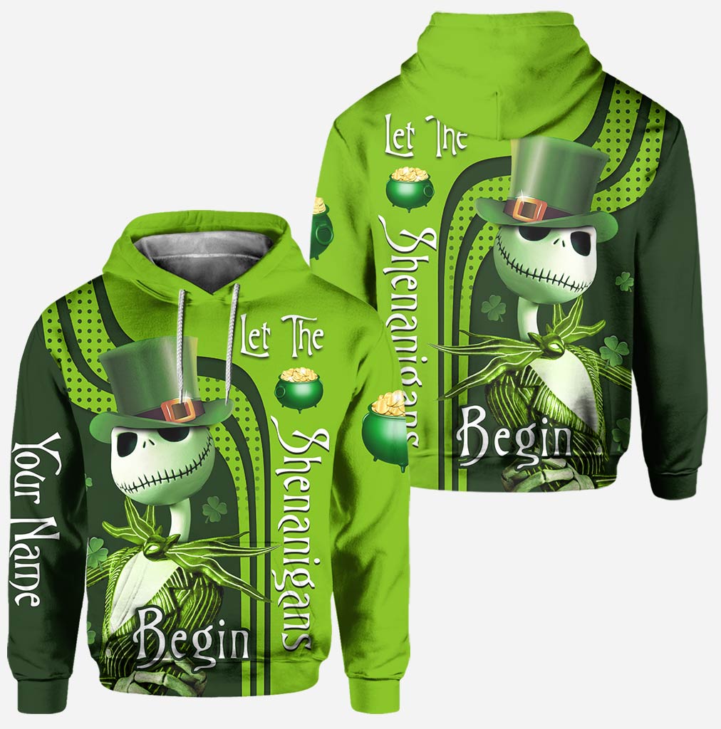 Personalized St. Patrick's Day Hoodie & Leggings Set for Adults