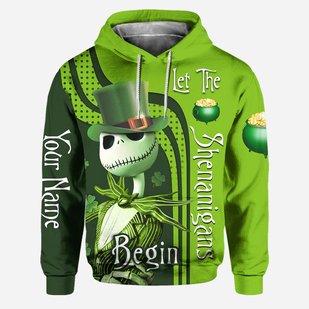 Personalized St. Patrick's Day Hoodie & Leggings Set for Adults