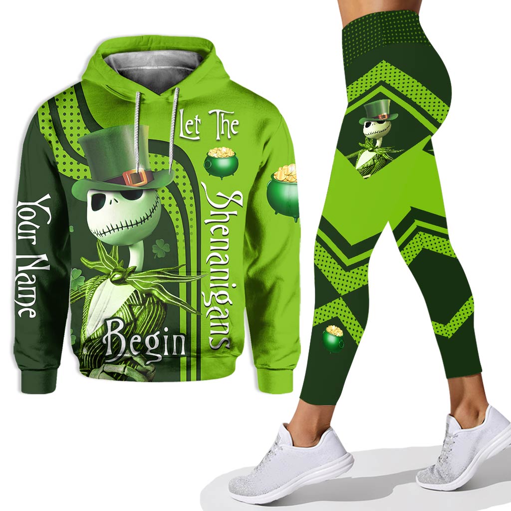 Personalized St. Patrick's Day Hoodie & Leggings Set for Adults