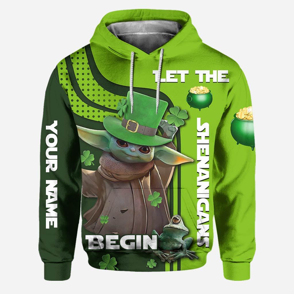 Personalized St. Patrick's Day Hoodie & Leggings Set for Fun