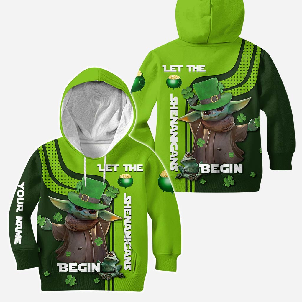 Personalized St. Patrick's Day Hoodie & Leggings Set for Fun