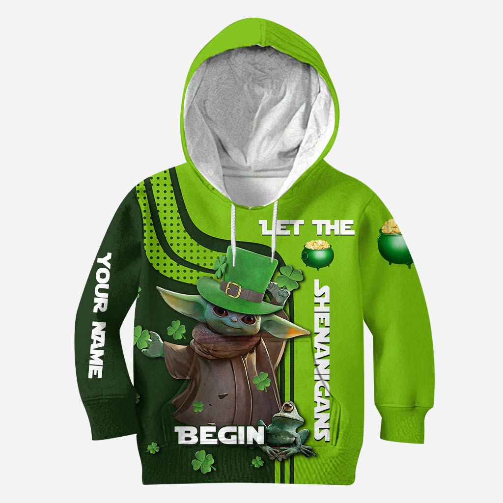 Personalized St. Patrick's Day Hoodie & Leggings Set for Fun