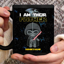 Load image into Gallery viewer, Personalized Star Wars Mug Gift for Dad Custom Names Father's Day
