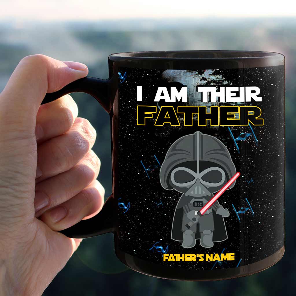Personalized Star Wars Mug Gift for Dad Custom Names Father's Day