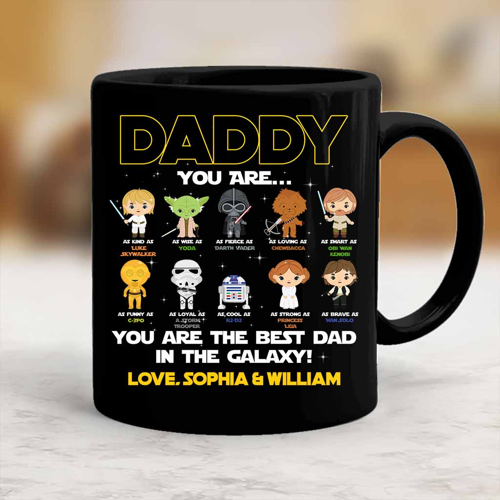 Personalized Star Wars Daddy Mug Gift for Father's Day