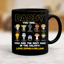 Load image into Gallery viewer, Personalized Star Wars Daddy Mug Gift for Father's Day
