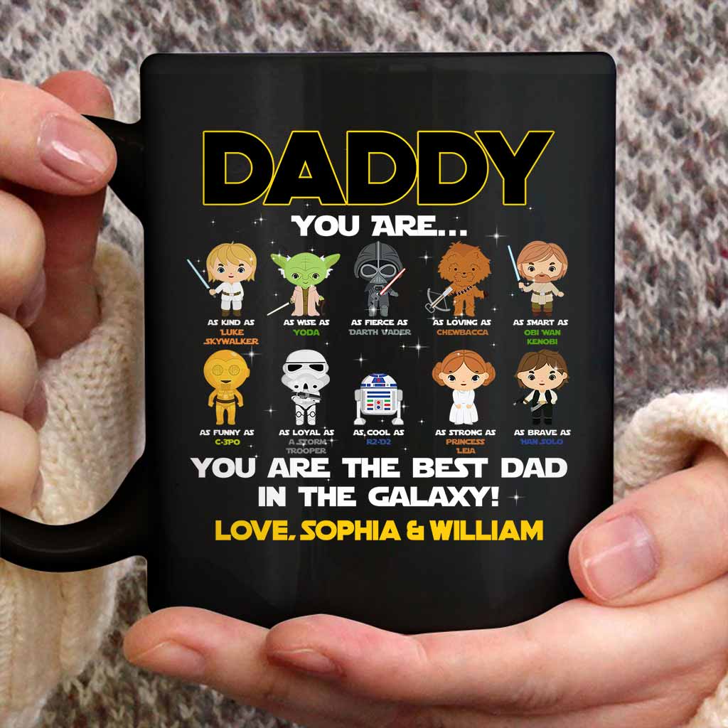 Personalized Star Wars Daddy Mug Gift for Father's Day