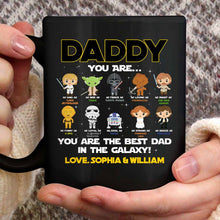 Load image into Gallery viewer, Personalized Star Wars Daddy Mug Gift for Father's Day
