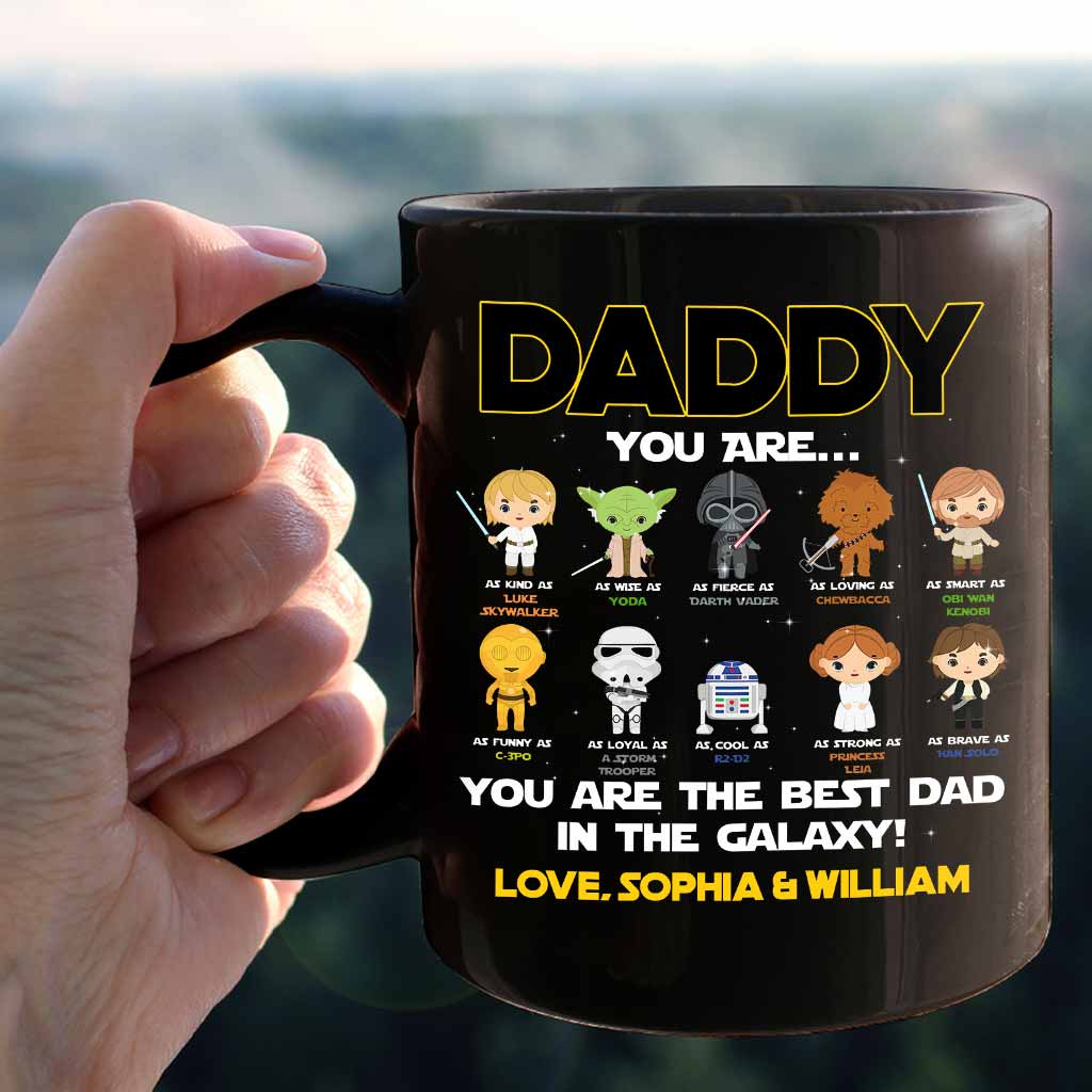 Personalized Star Wars Daddy Mug Gift for Father's Day
