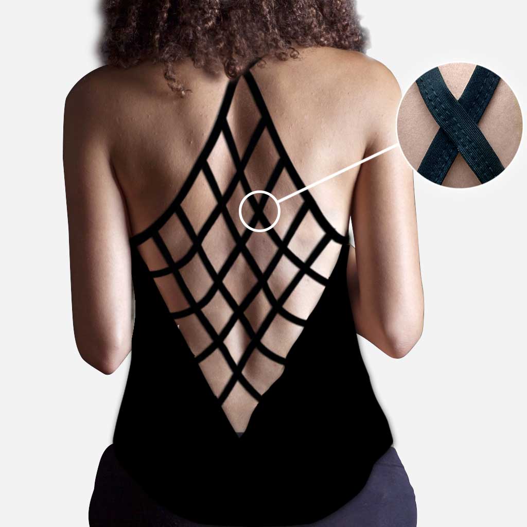 Personalized Independence Day Cross Tank Top & Leggings for Women
