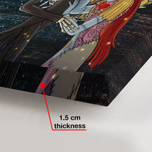 Load image into Gallery viewer, Personalized Mr and Mrs Canvas Print Custom Name Wedding Gift
