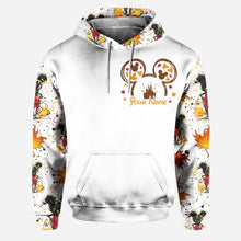 Load image into Gallery viewer, Personalized Fall Mouse Hoodie and Leggings Set for Women
