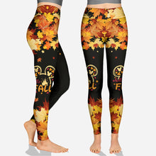 Load image into Gallery viewer, Personalized Fall Hoodie and Leggings Set Custom Name Gift
