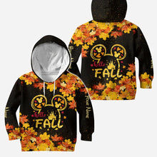 Load image into Gallery viewer, Personalized Fall Hoodie and Leggings Set Custom Name Gift
