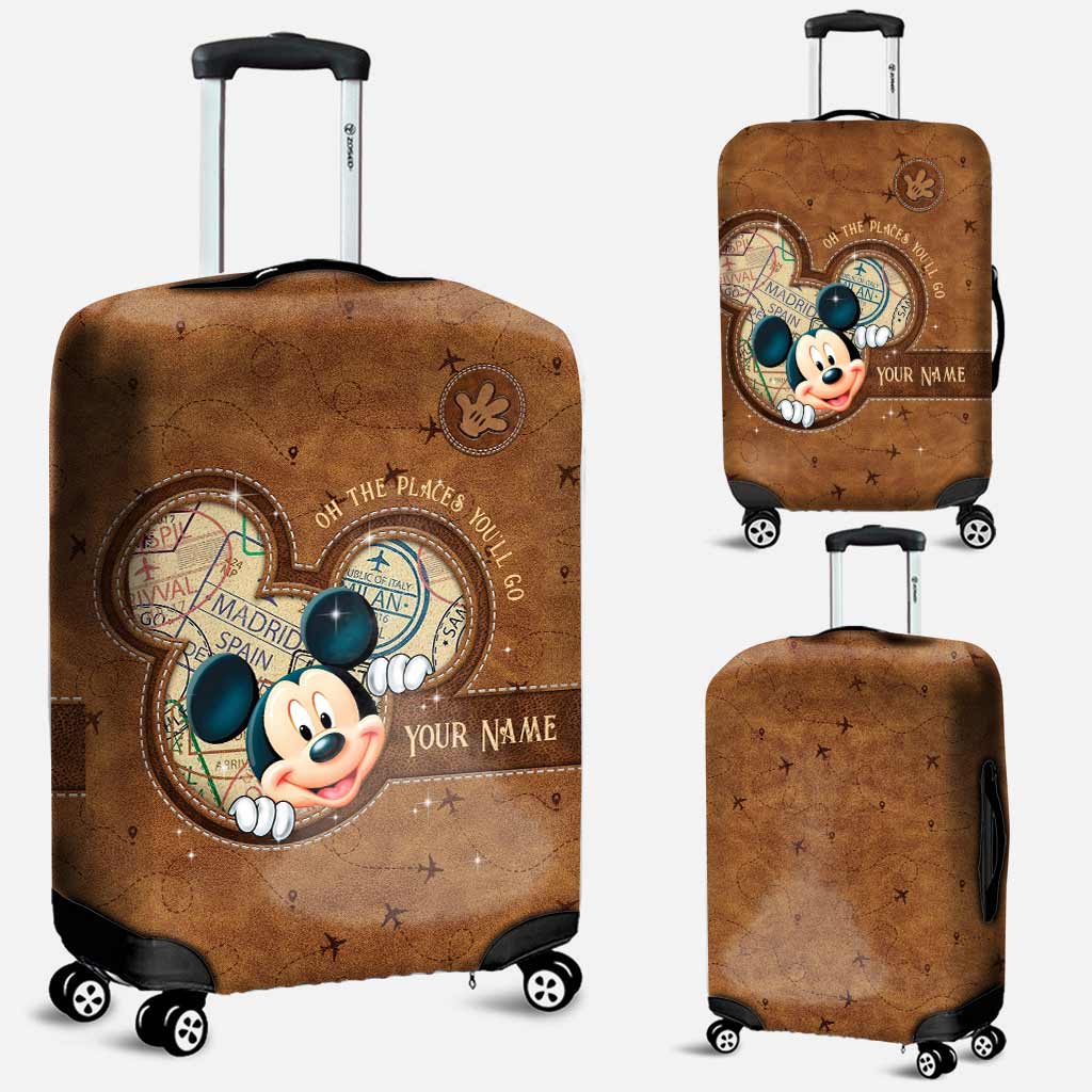 Personalized Travel Luggage Cover Custom Name Gift for Kids