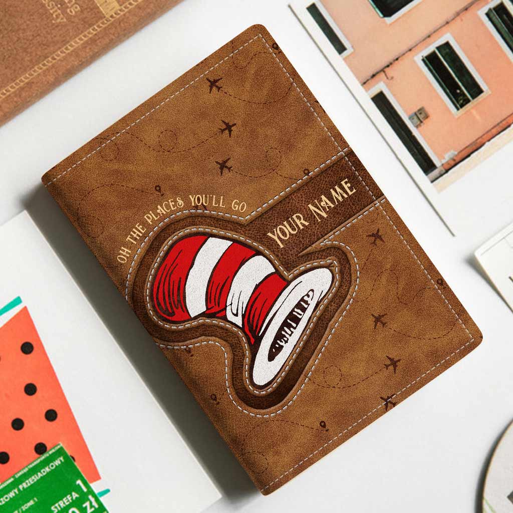 Personalized Teacher Passport Holder Custom Name Gift for Travel