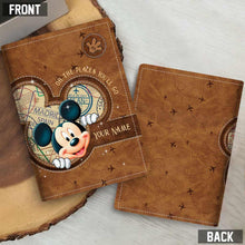 Load image into Gallery viewer, Personalized Travel Passport Holder Cute Design Custom Name Gift
