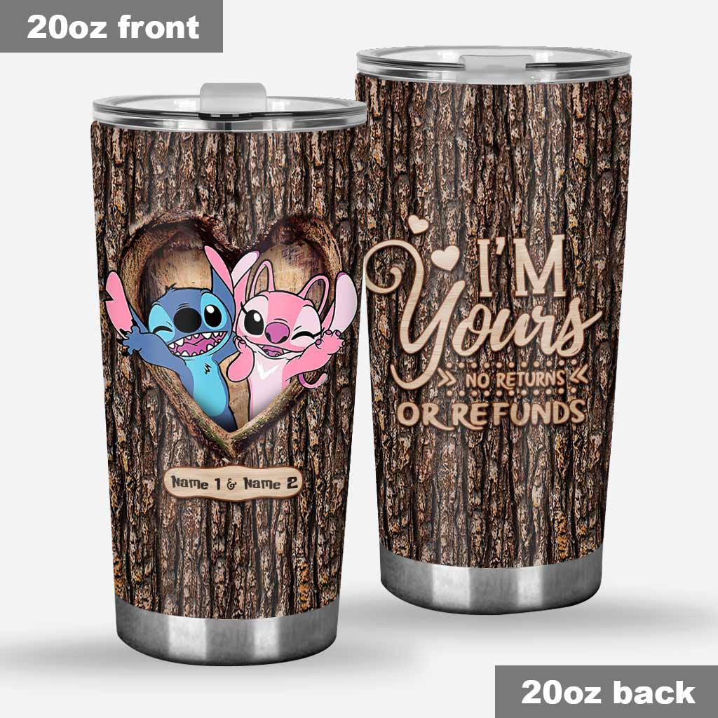 Personalized Ohana Tumbler Custom Name Gift for Couple