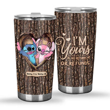 Load image into Gallery viewer, Personalized Ohana Tumbler Custom Name Gift for Couple
