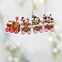 Load image into Gallery viewer, Personalized Christmas Train Ornament Custom Name Decorative Gift
