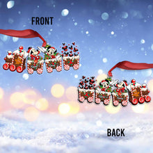 Load image into Gallery viewer, Personalized Christmas Train Ornament Custom Name Decorative Gift
